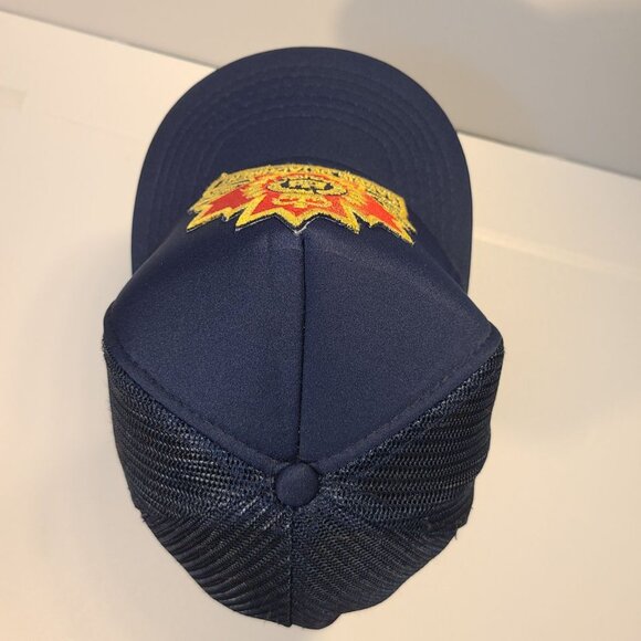 Vintage 90s Trucker Hat OPP Barrie Detachment Patch Mesh Adjustable Hat - Picture 6 of 9